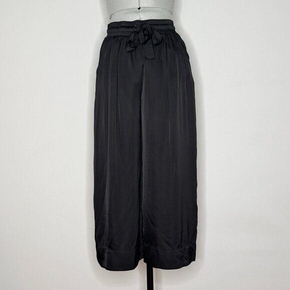 Nation LTD Pants - Nation LTD Wide Leg Tie Waist Pants